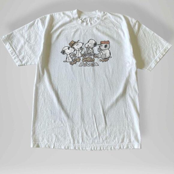Other - Style Snoopy Dogs Playing Poker Texas Hold Peanuts T-Shirt
